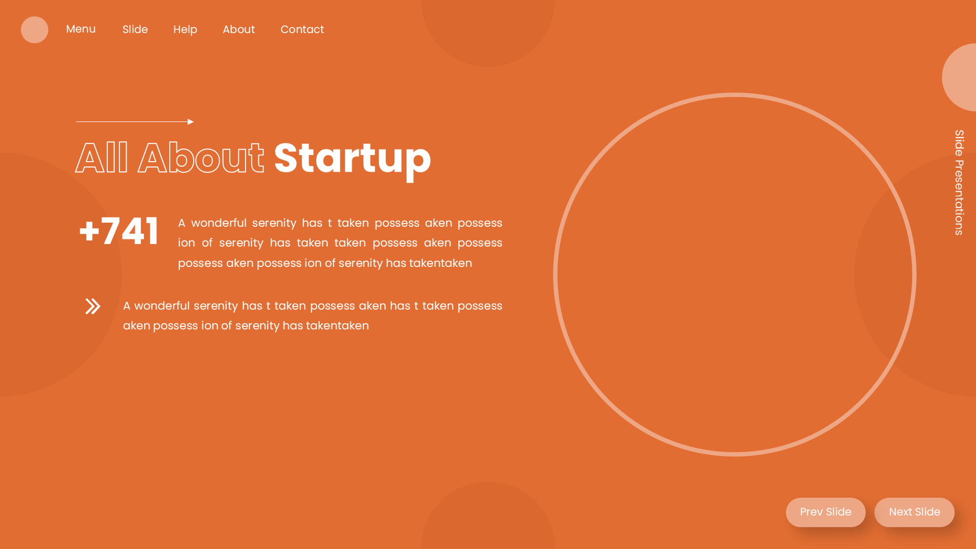 Startup V6 Orange slide 7